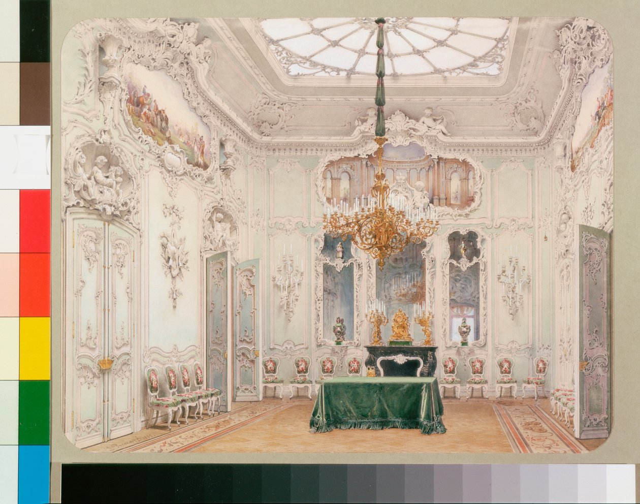 冬宮殿の内部 (Palais d