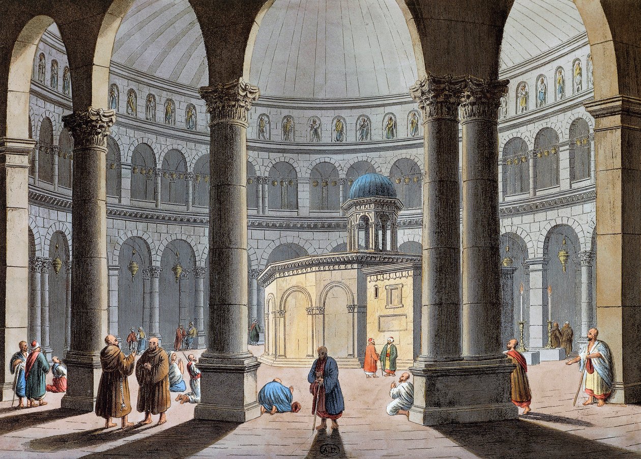 エルサレムの聖墳墓教会（Church of Holy Sepulchre 作： ルイージメイヤー