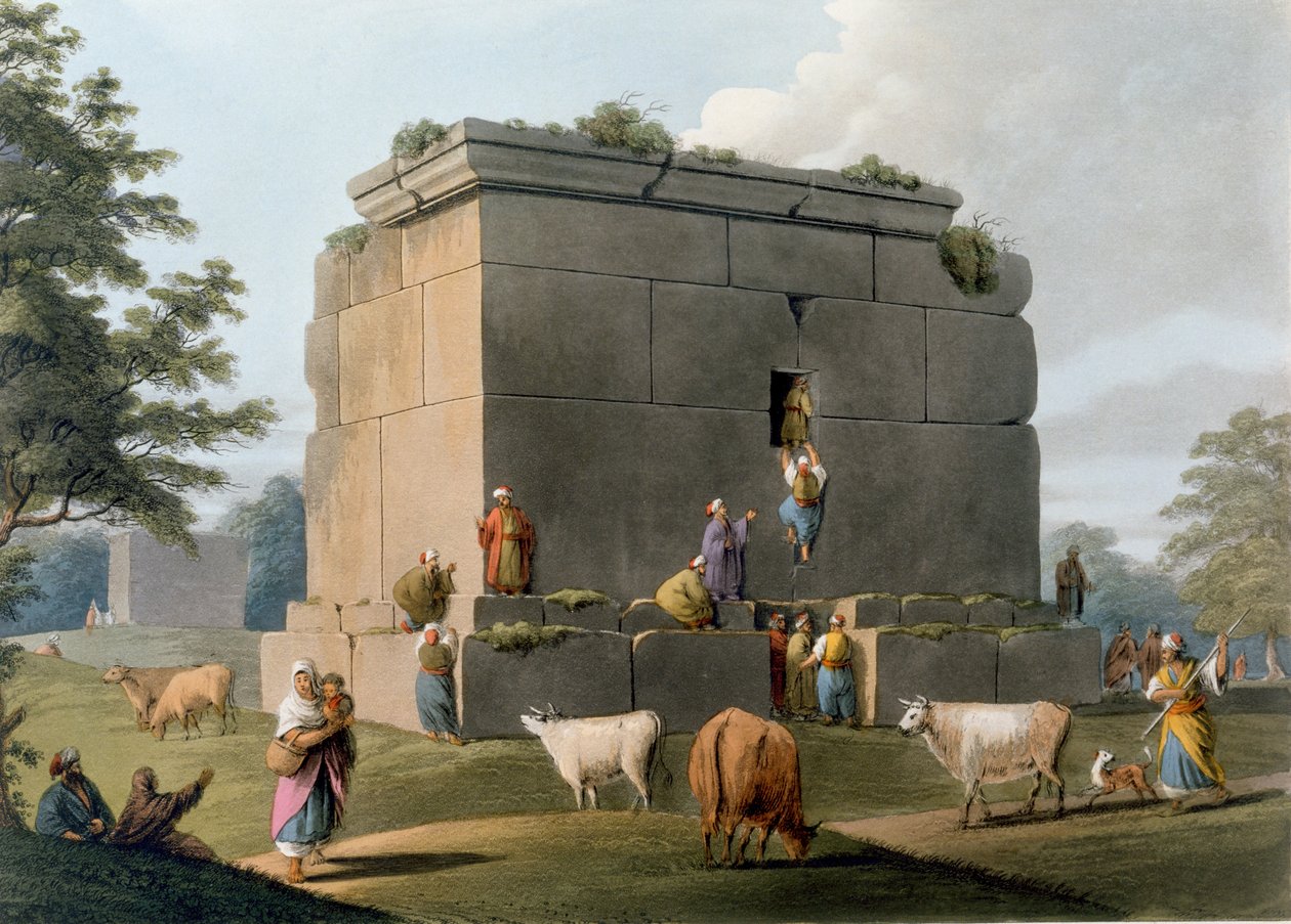 トリポリとトルトサの間の記念碑、ウィリアムワッツ（1752-1851）、1806年 作： ルイージメイヤー