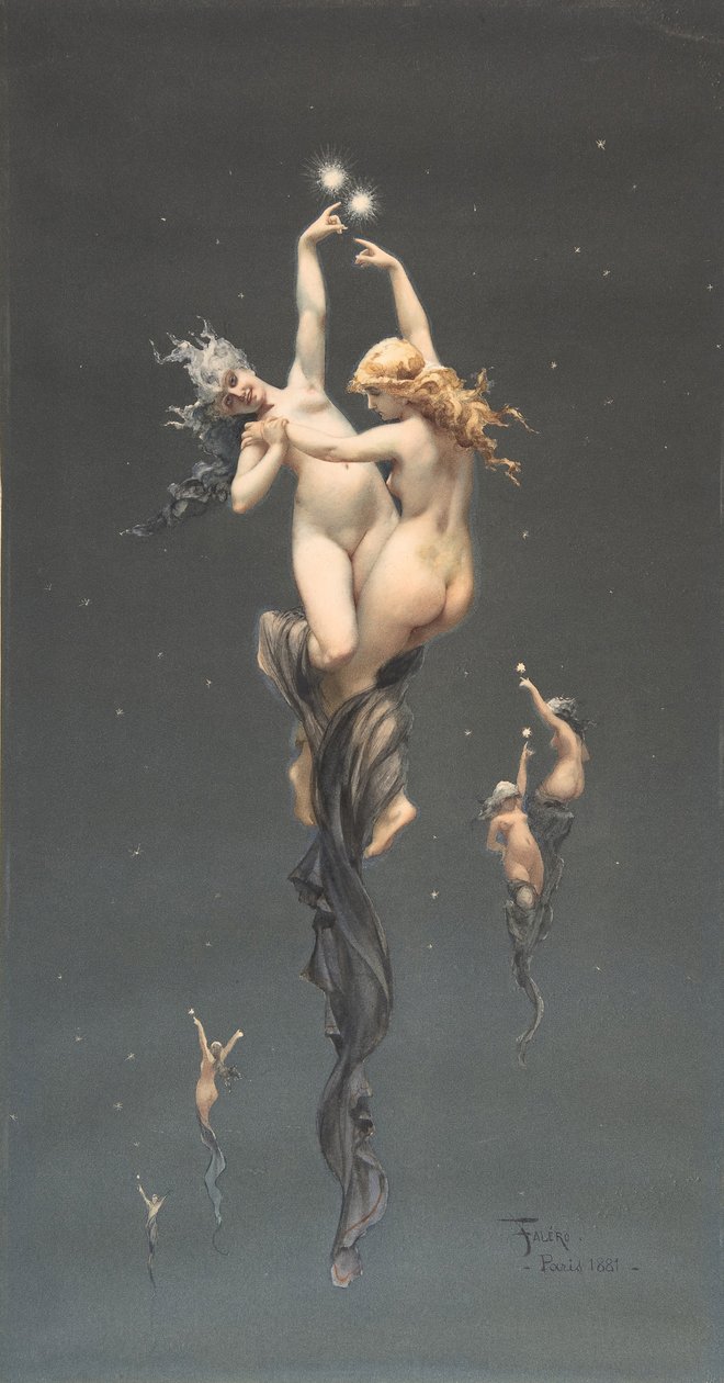 双子の星、1851～96年 作： ルイス・リカルド・ファレロ