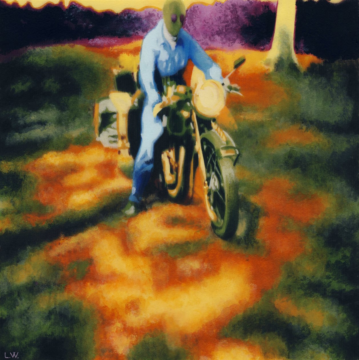  作： 