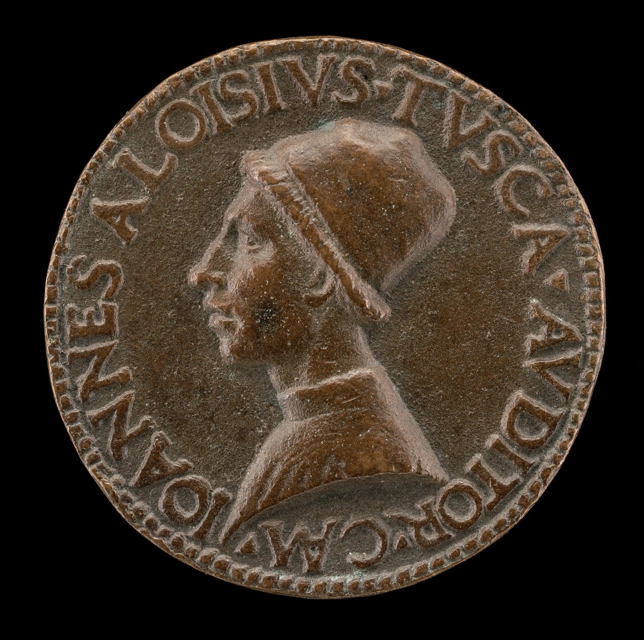 Giovanni Alvise Toscani, c. 1450-1478, Milanese Jurisconsult, Consistorial Advocate...[obverse]. 作： リュシッポスジュニア