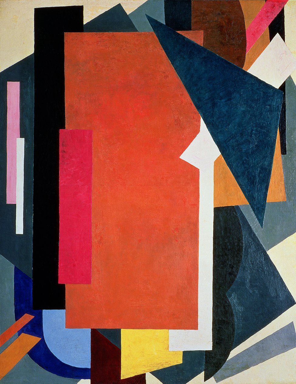 Painterly Architectonics、1916-17 作： リュボフ・セルゲイブナ・ポポワ