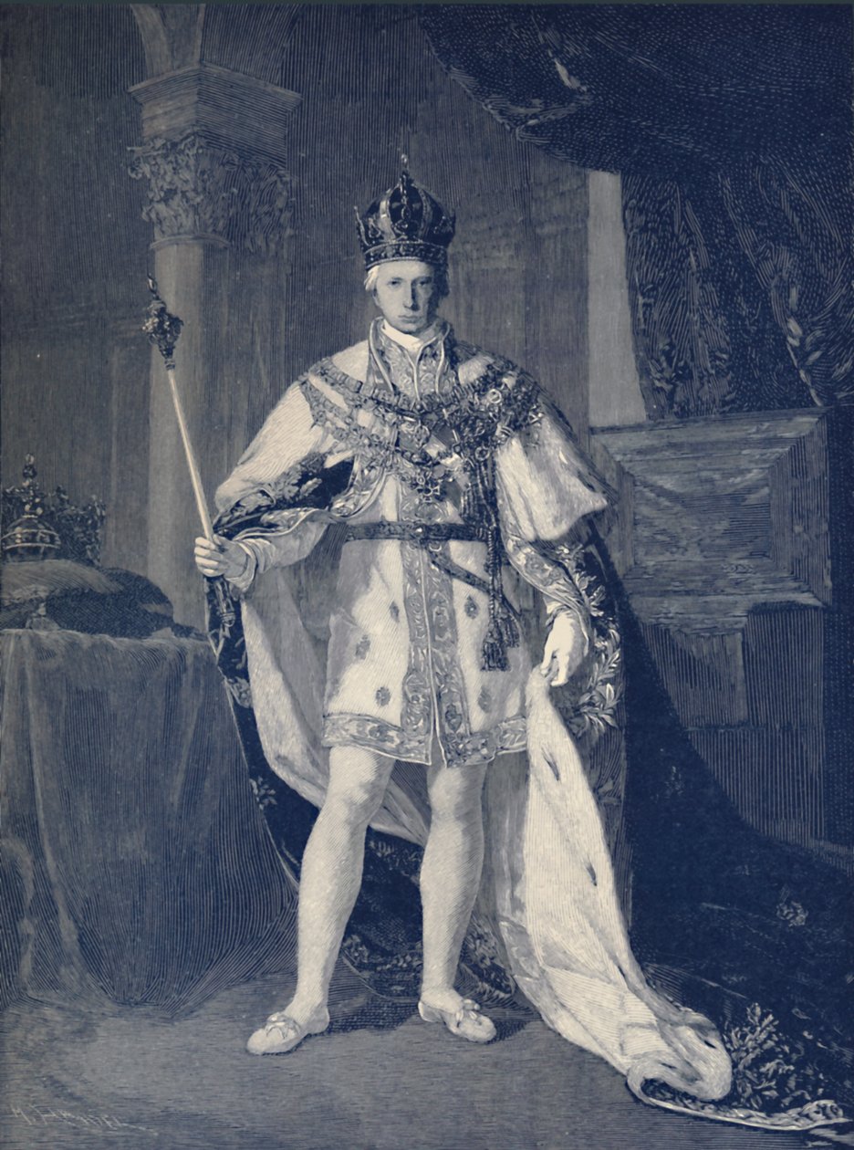 フランシスI.、オーストリア皇帝、c1804、1896 作： M.ハイダー