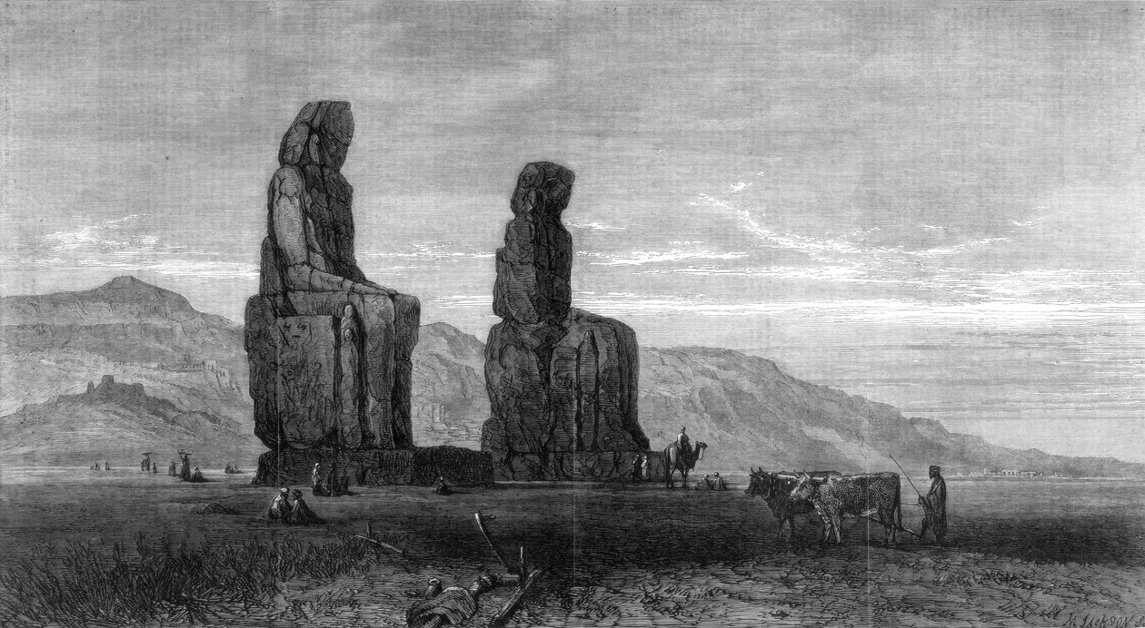 エジプトの国、1862年。 作： M.ジャクソン