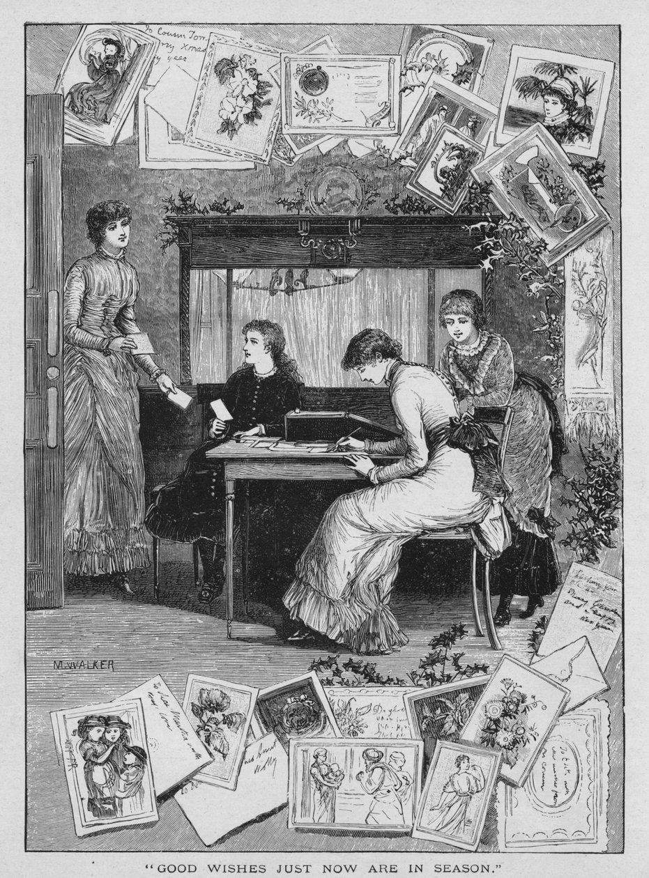 良い願いは今、シーズン、1882年です。 作： M.ウォーカー