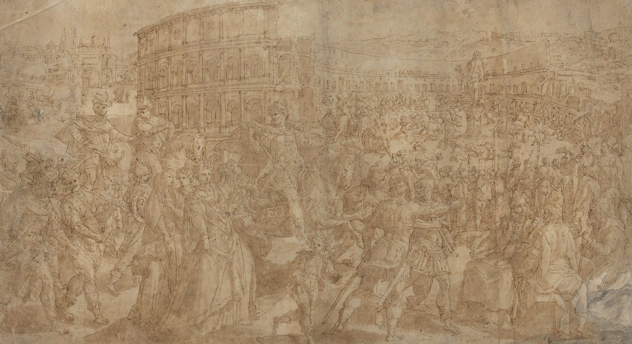 ローマの勝利 作： Maarten de Vos