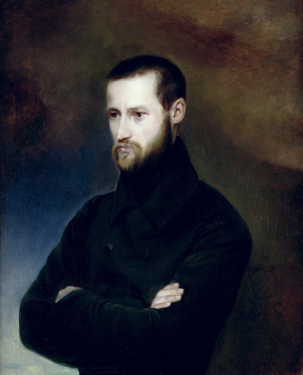 ルイ・オーギュスト・ブランキの肖像（1805-81）c.1835 作： マダム・ブランキ