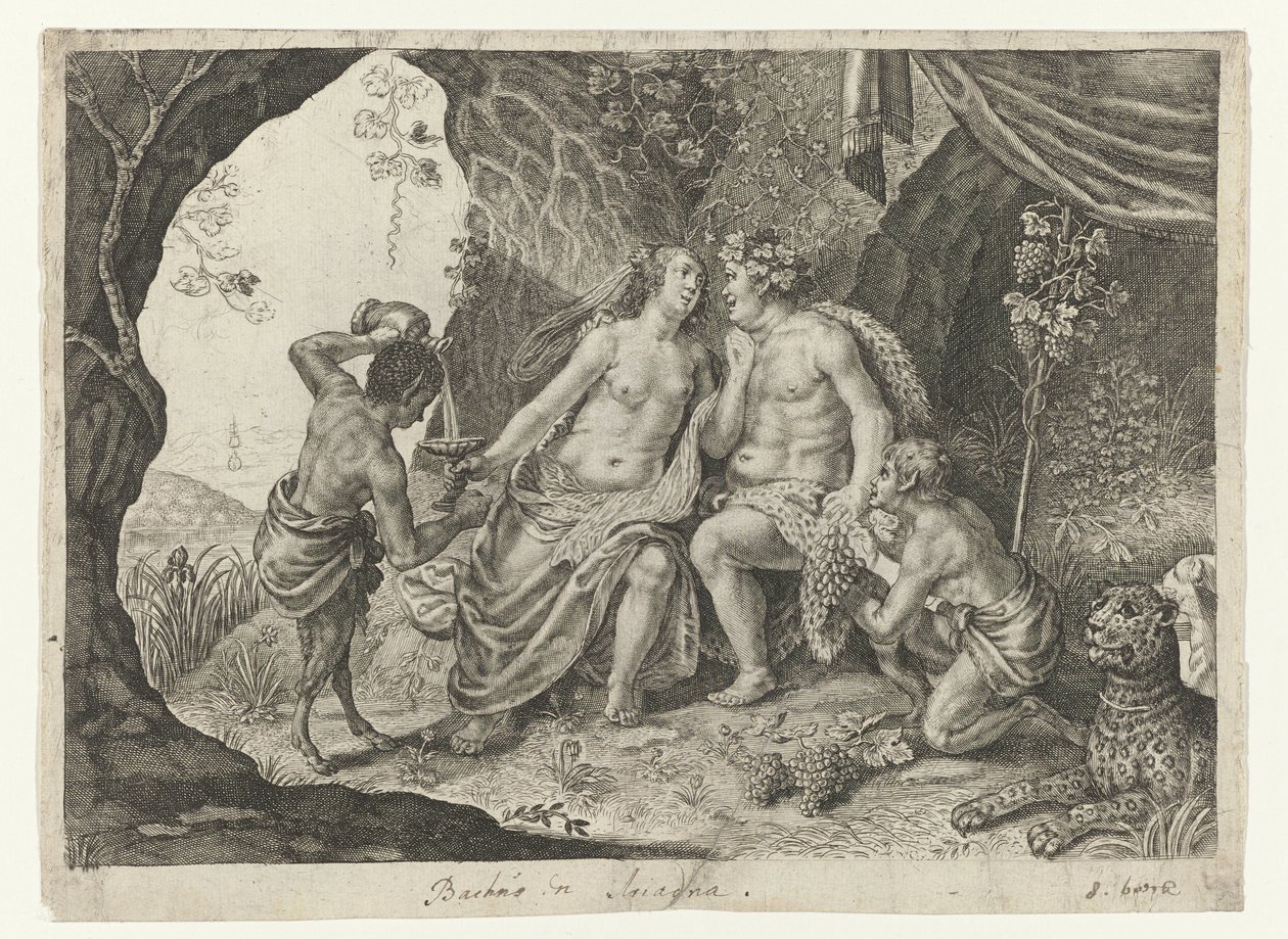 バッカスとアリアドネの結婚 Ovid