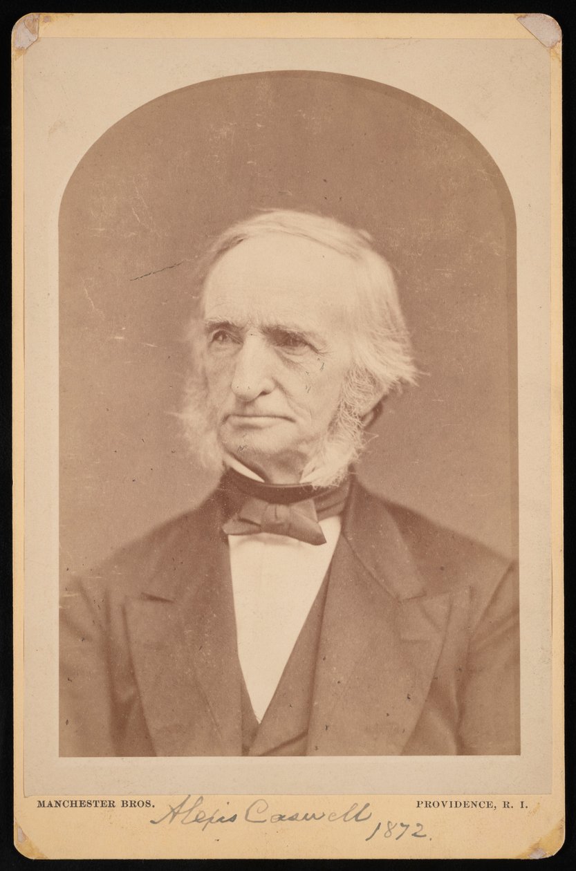 Alexis Caswell 1799-1877、1872年の肖像。 作： マンチェスターブラザーズ