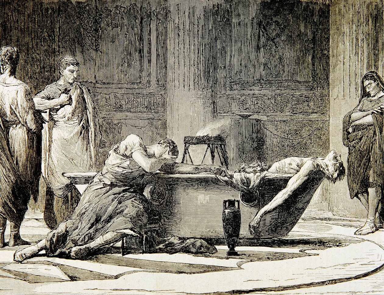 セネカの死（彫刻） | アートプリント