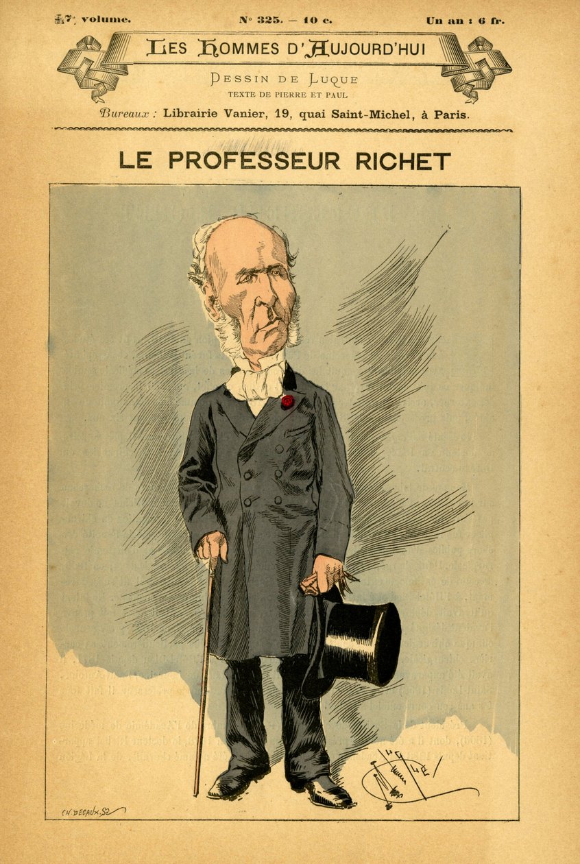 マニュエル・ルーク（1854-1919）のイラストによる『Les Hommes d