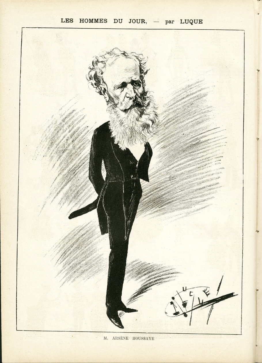 La Caricature』（1880年）に掲載されたマニュエル・ルケ（1854-1919）のイラスト 作： マヌエル・ルケ