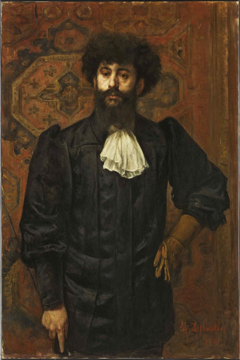 SarJoséphinPeladan 1858-1918、1891。 作： マルチェリン・ギルバート・デスブータン