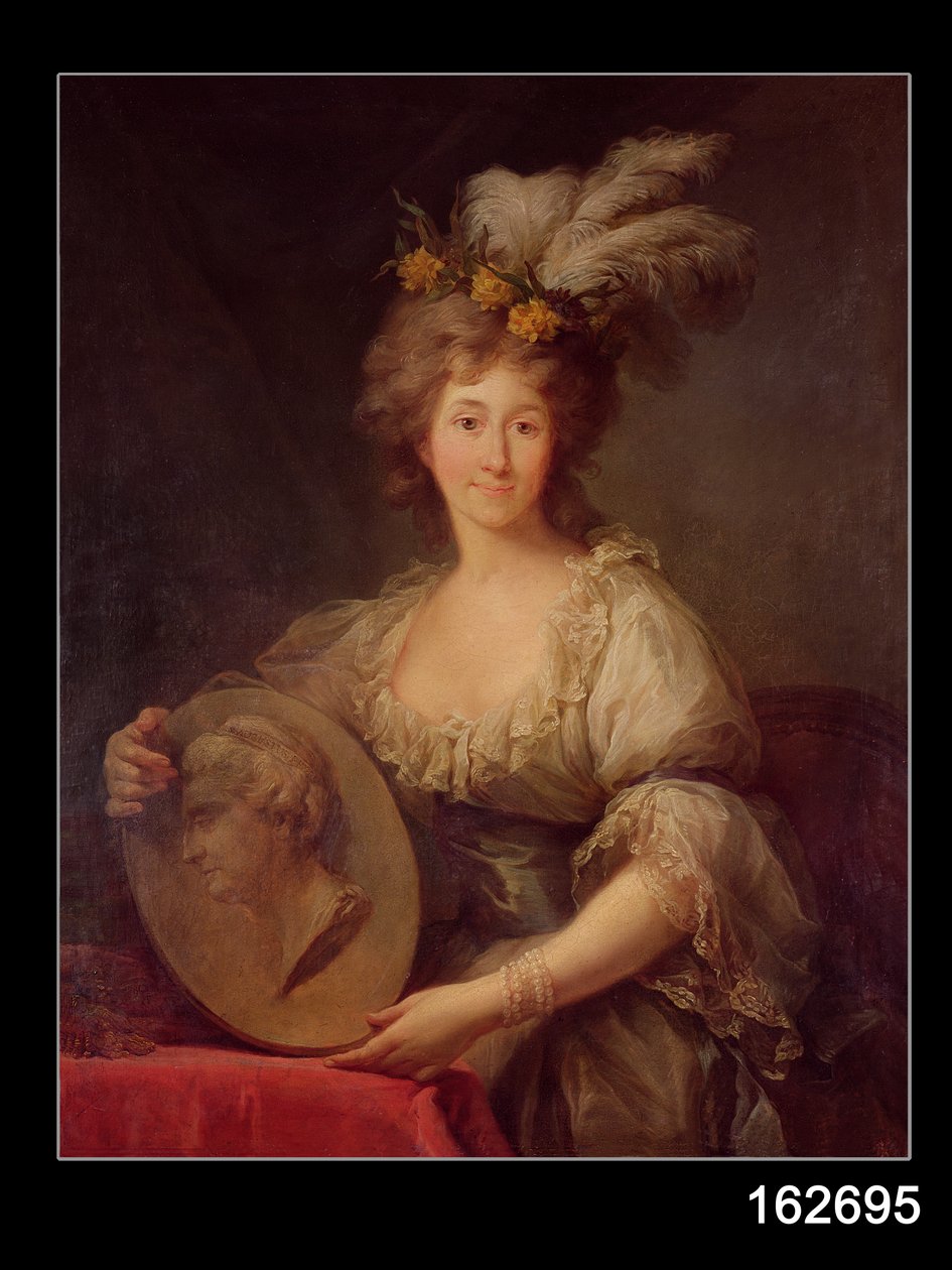 アン・ビロンの肖像（1750-1850）コーランド王女、1795年頃 作： マルチェロ・バチャレリ