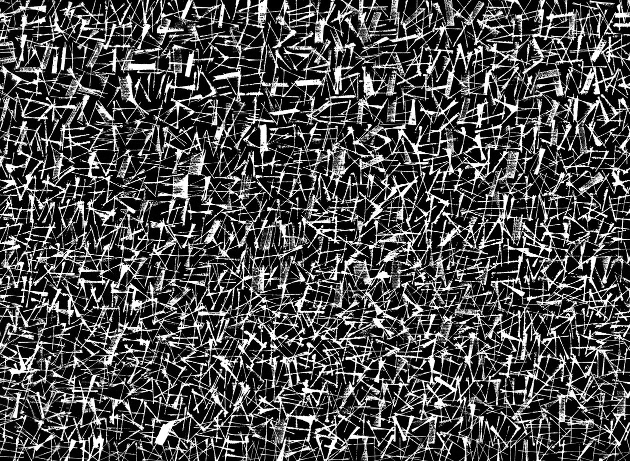 テクスチャー, 2017（イングレス紙にインク） 作： マルコ・カンペデッリ