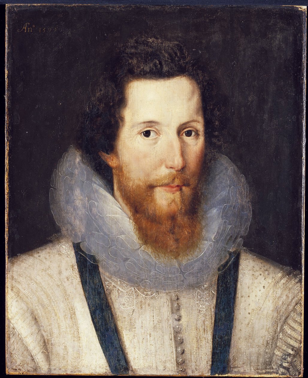 エセックスの第二伯爵、ロバート・デブルーの肖像（1565-1601） 作： マーカス・ギャレット・ゲーラーツ・ザ・ヤング