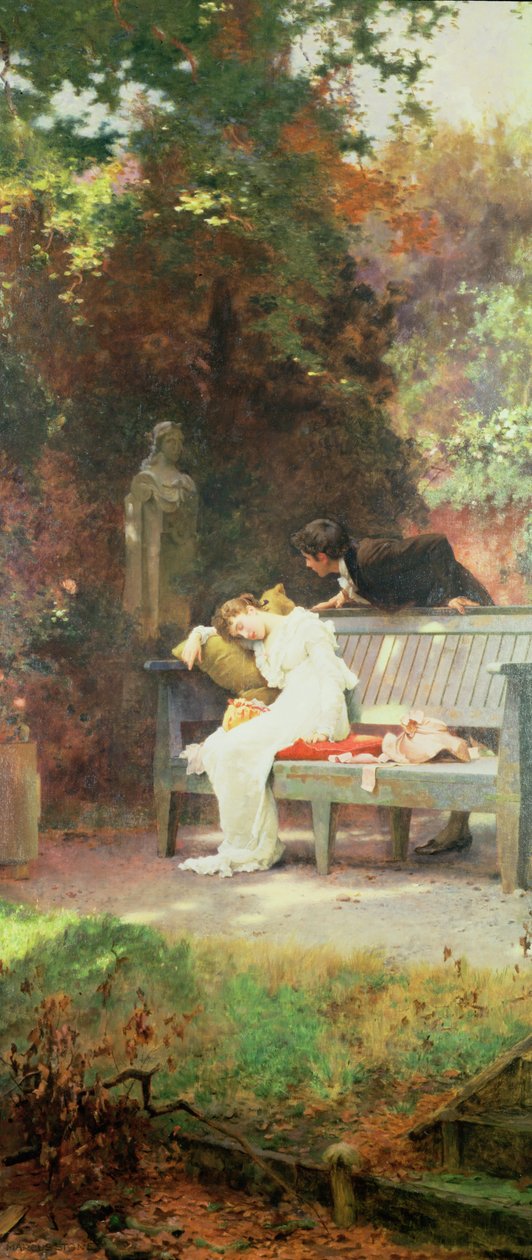 盗まれたキス、1894 作： マーカス・ストーン