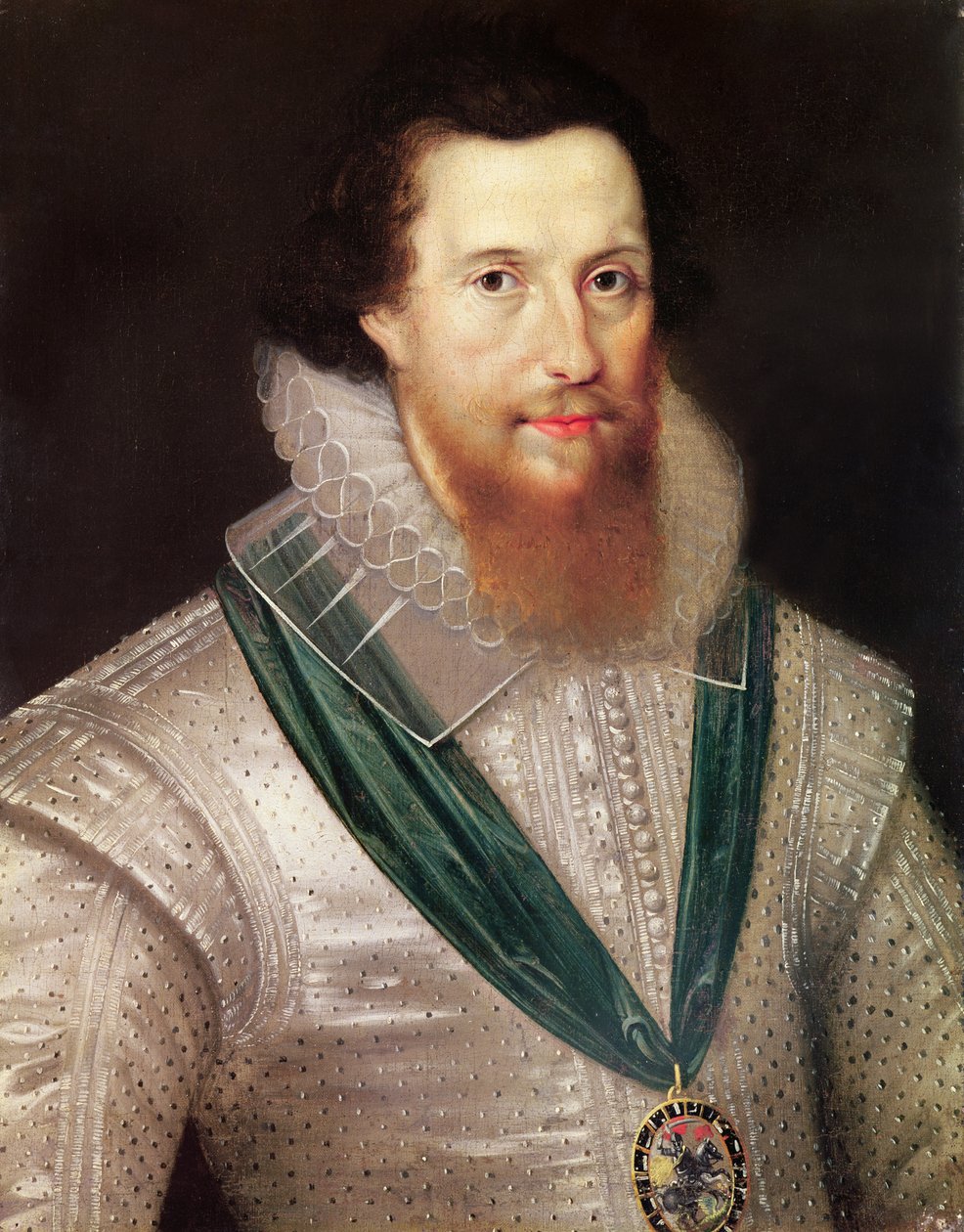 ロバート・デブルーの肖像（1566-1601）c.1596 作： マーカス・ギャレット・ゲーラーツ・ザ・ヤング