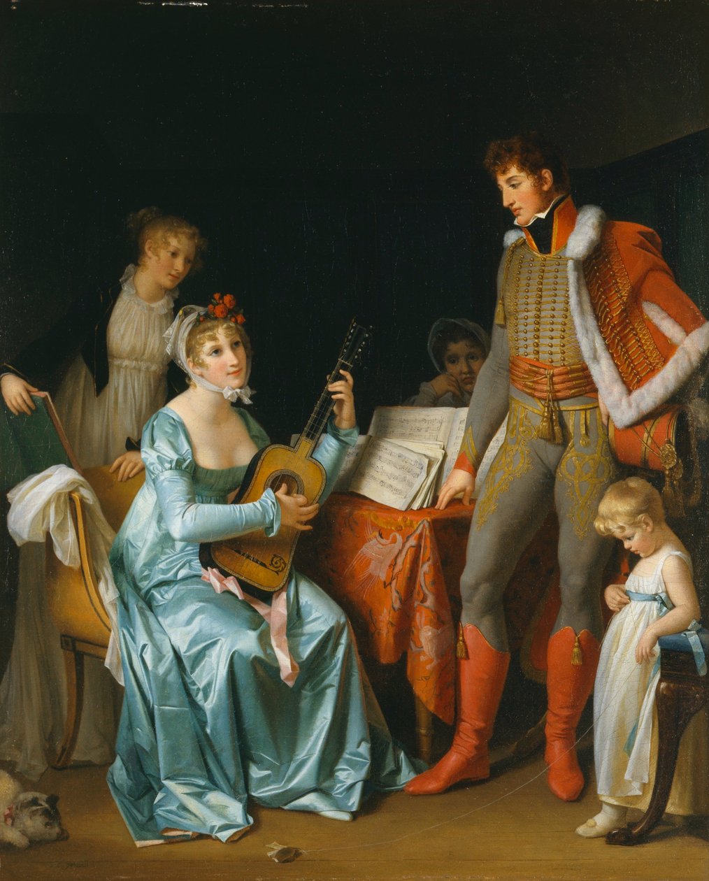フランス語  Le Hussard en Famille フッサールとその家族 作： マーガレット・ジェラール