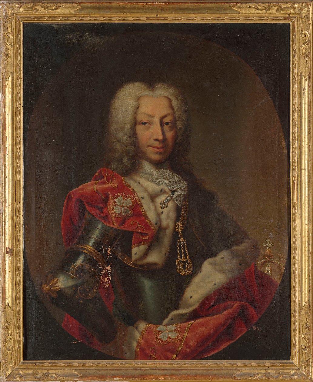 Charles Emmanuel III 1701-1773、サヴォイア公兼サルデーニャ王、18 世紀前半.. 作： マリア・ジョヴァンナ・クレメンティ