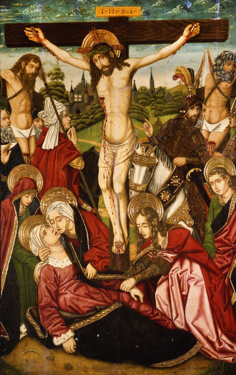 はりつけ、c.1480-90 作： マーティン・ベルナット