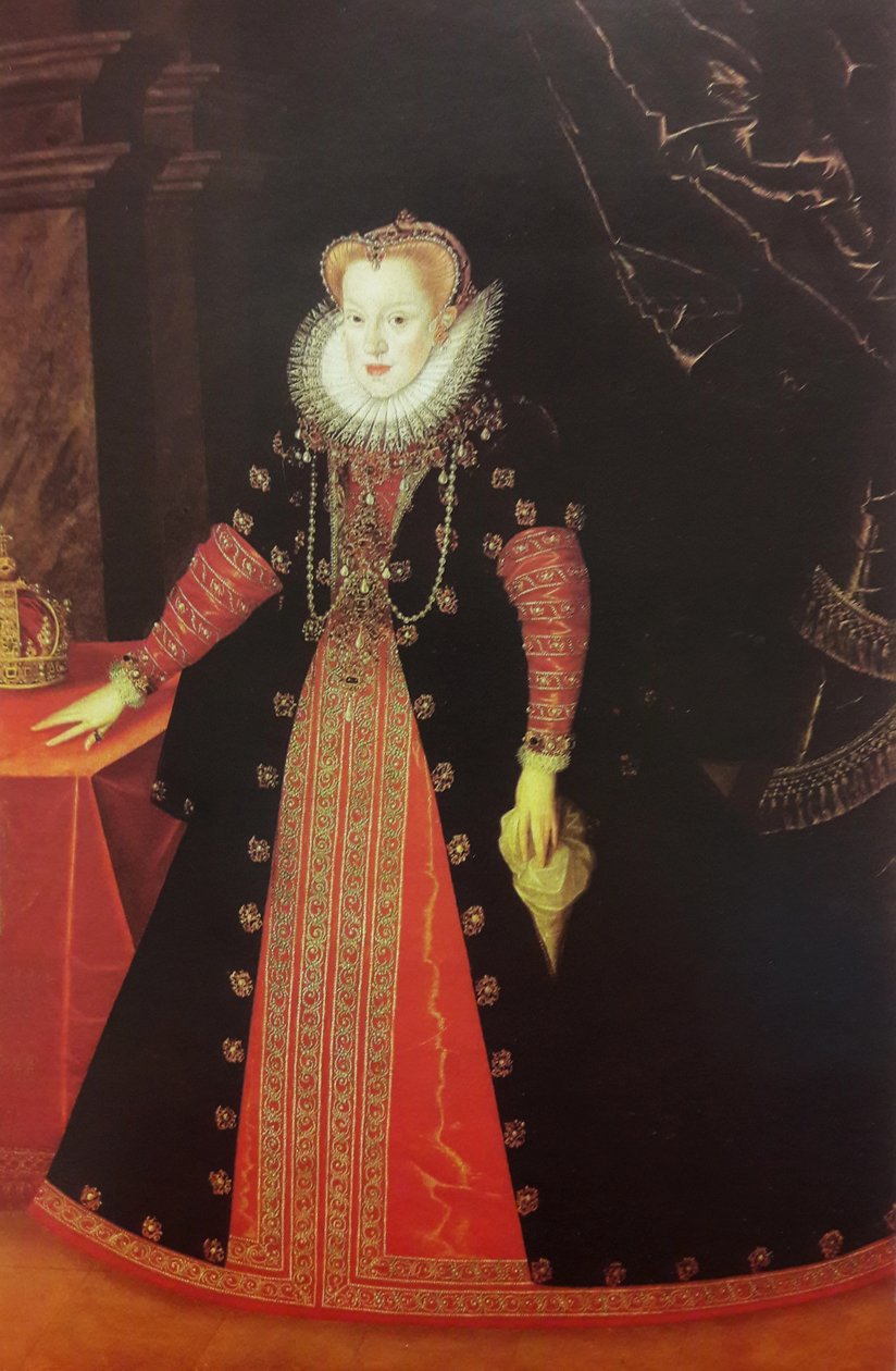 オーストリアのアンの全身像（1573-1598） 作： マーティン・コバー
