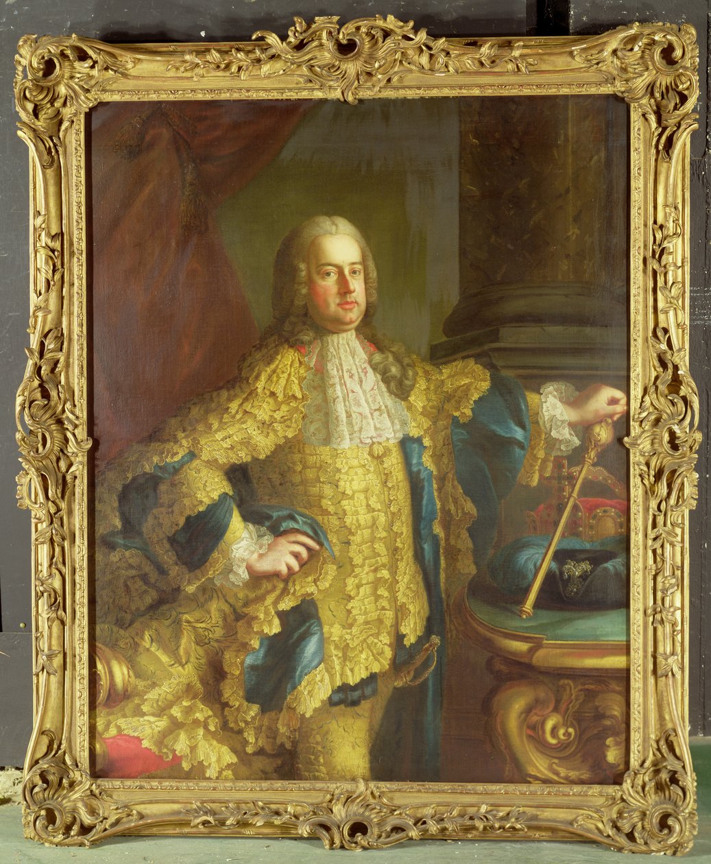 皇帝フランシスコ1世の肖像（1708-65） 作： Martin II MytensまたはMeytens