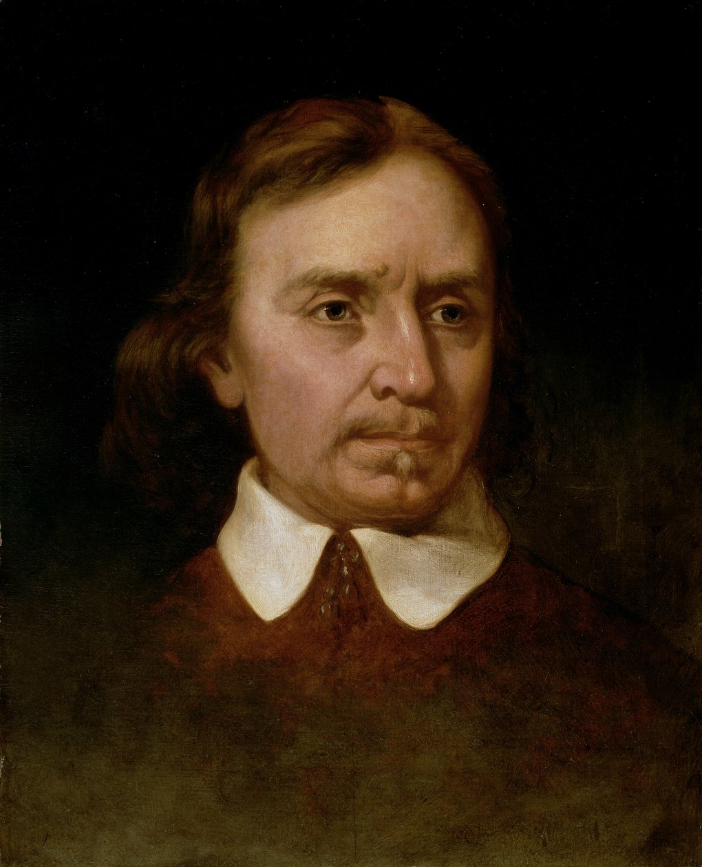 オリバー・クロムウェルの肖像研究（1599-1658） 作： マーティン・ジョンソン・ヘッド