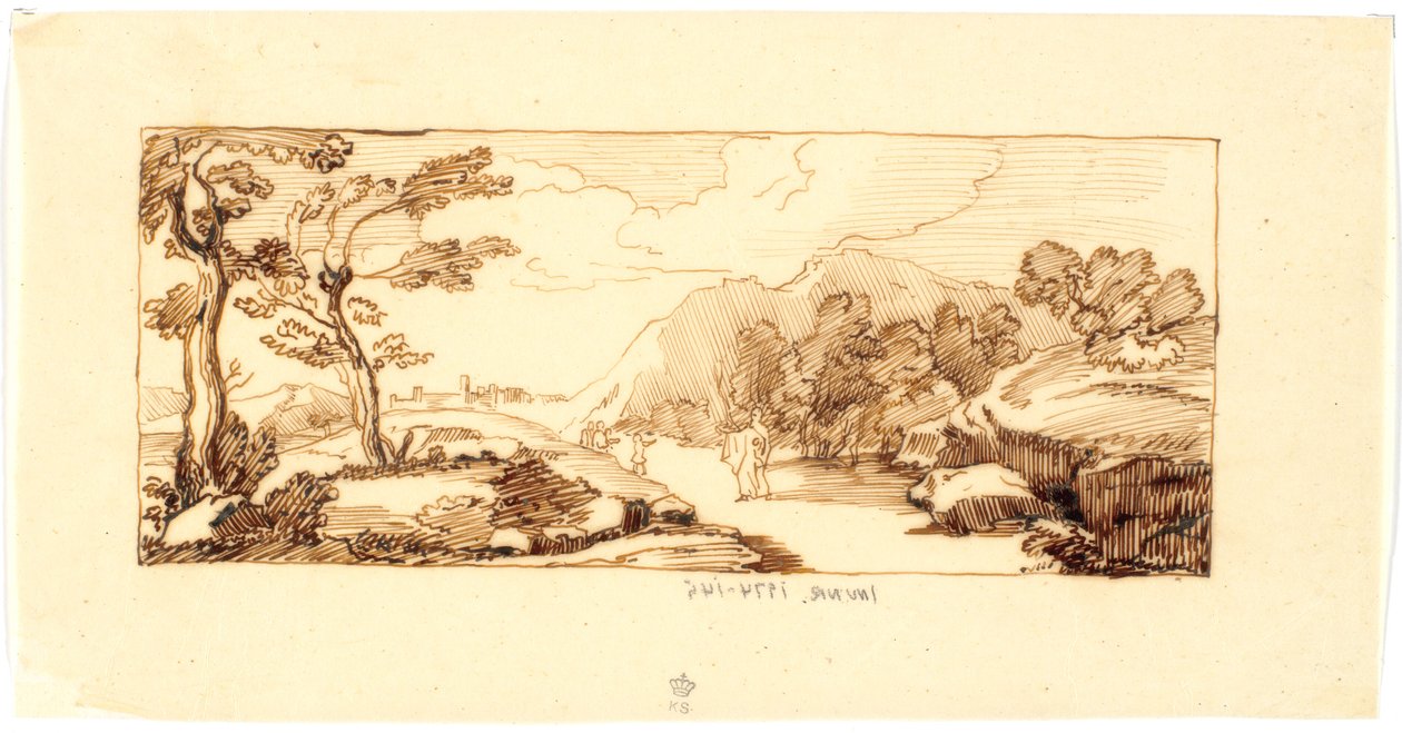 Landschaft mit biblischem Motiv 作： マルティヌス・ロビエ