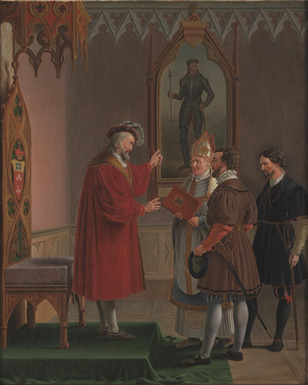 Adolf, Duke of Schleswig-Holstein, Declines the Offer to Accede to the Danish Throne. Copy after C. W. Eckersberg   1267992   ja       japanese Successfully Translated  Original: Er waren ook embryonale wezens Il y eut aussi des ETRES EMBRYONNAIRES (title  作： マルティヌス・ロビエ