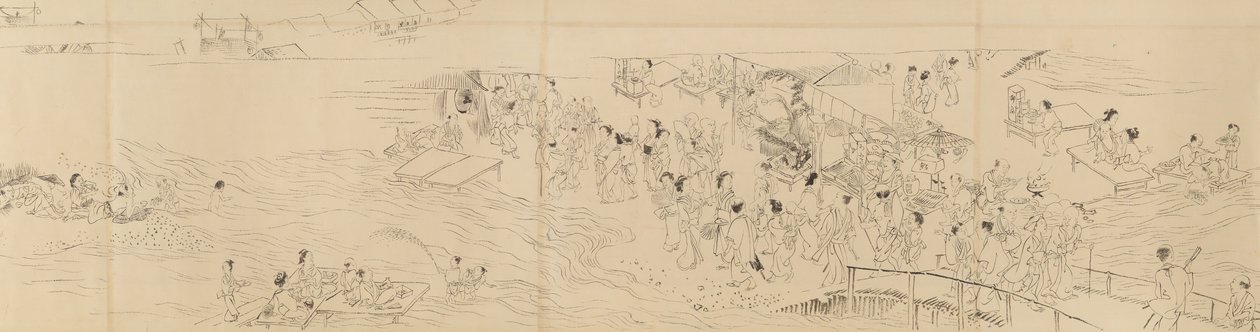 四季の京都での娯楽 18世紀後半 作： 丸山応挙