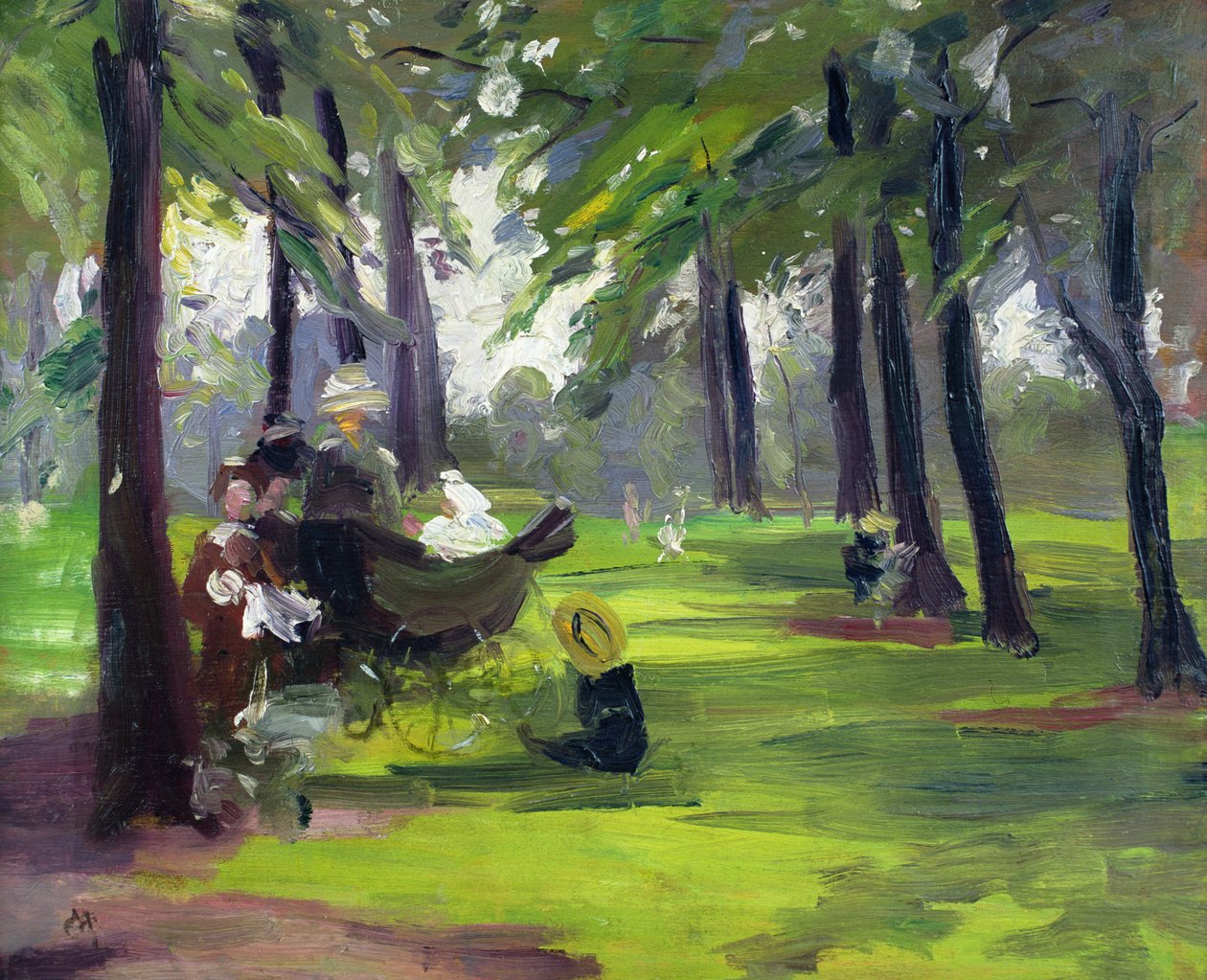 公園で 作： メアリー・C・グリーン