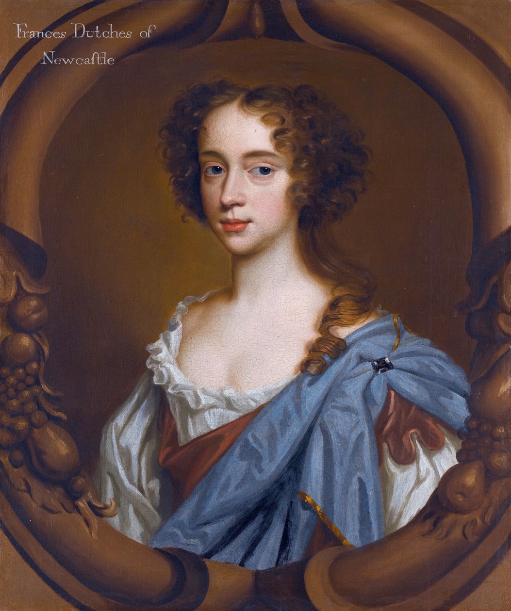 ニューカッスル公爵夫人フランシス・ピアレポン（1630～1695年） 作： メアリービール