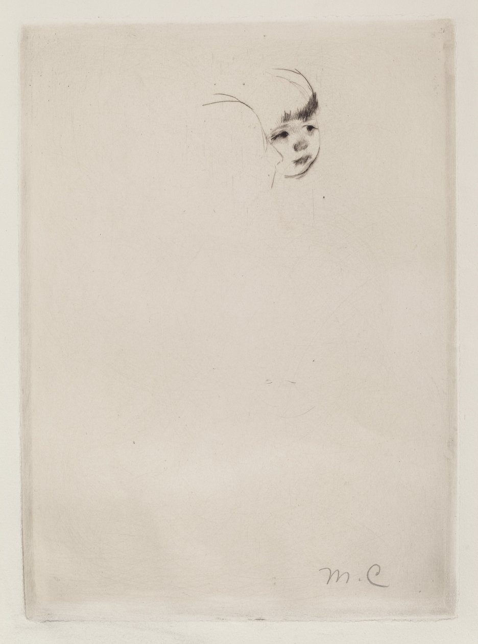 農民の母と子、c。 1894年。 作： メアリー・カサット