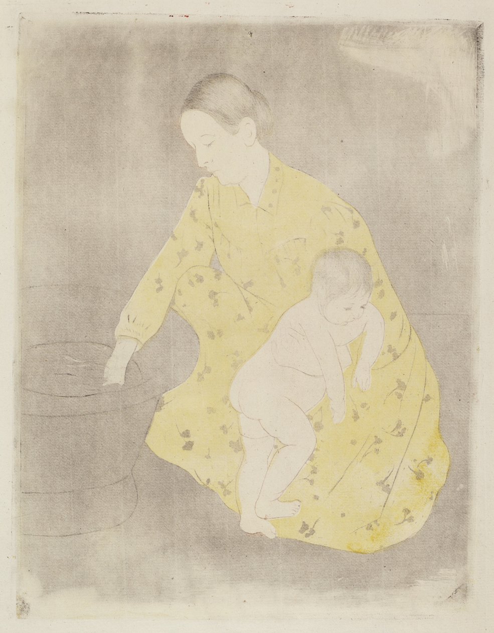 ザ・バス、1890-1891年 作： メアリー・カサット