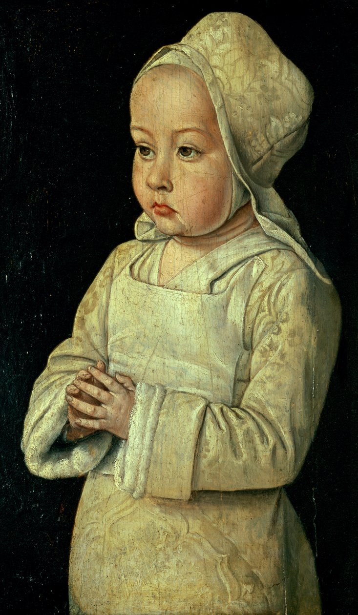ブルボンのスザンヌの肖像（1491-1521）ピーター2世の娘とフランスのアン（ブルボン公爵と公爵夫人、1492-93年） 作： ムーランのマスター