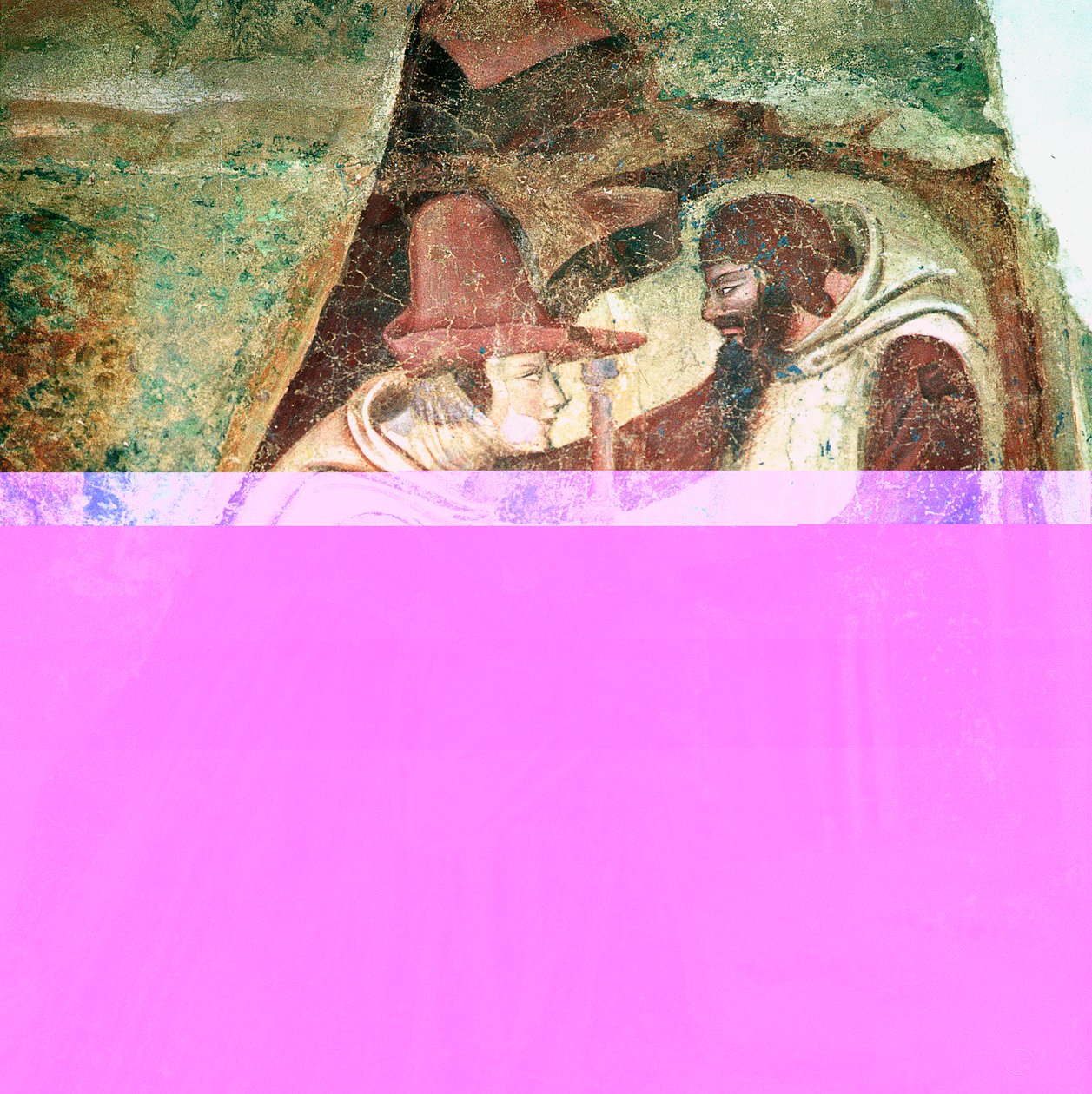 僧侶の巡礼者、1360年〜1370年 作： 死の勝利のマスター