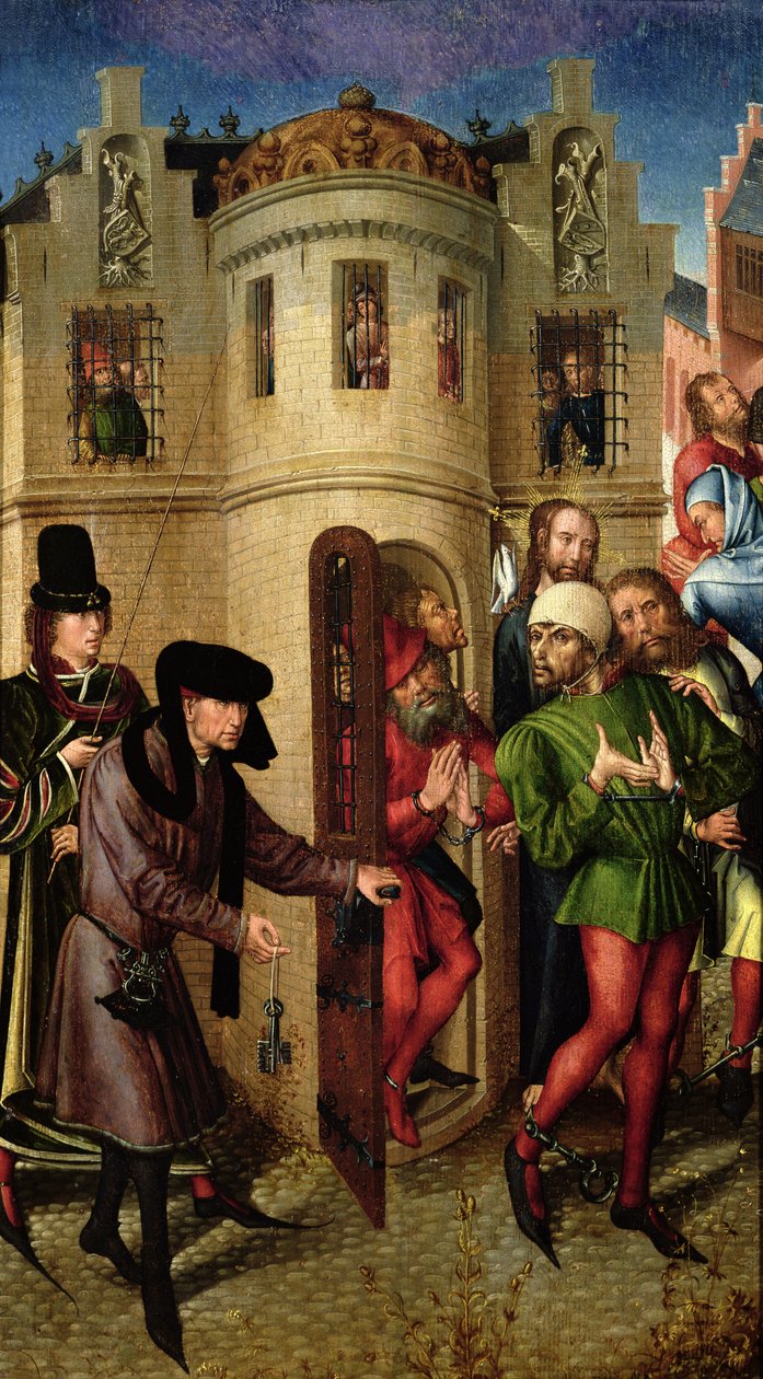 囚人の解放、1470年頃 作： 聖Guduleのビューのマスター