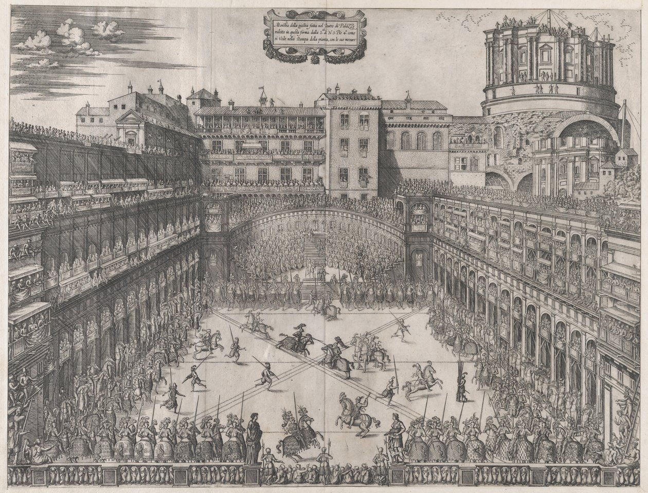 ローマの素晴らしさの鏡：バチカン大会、1565年、1565年。 作： マスターHCB