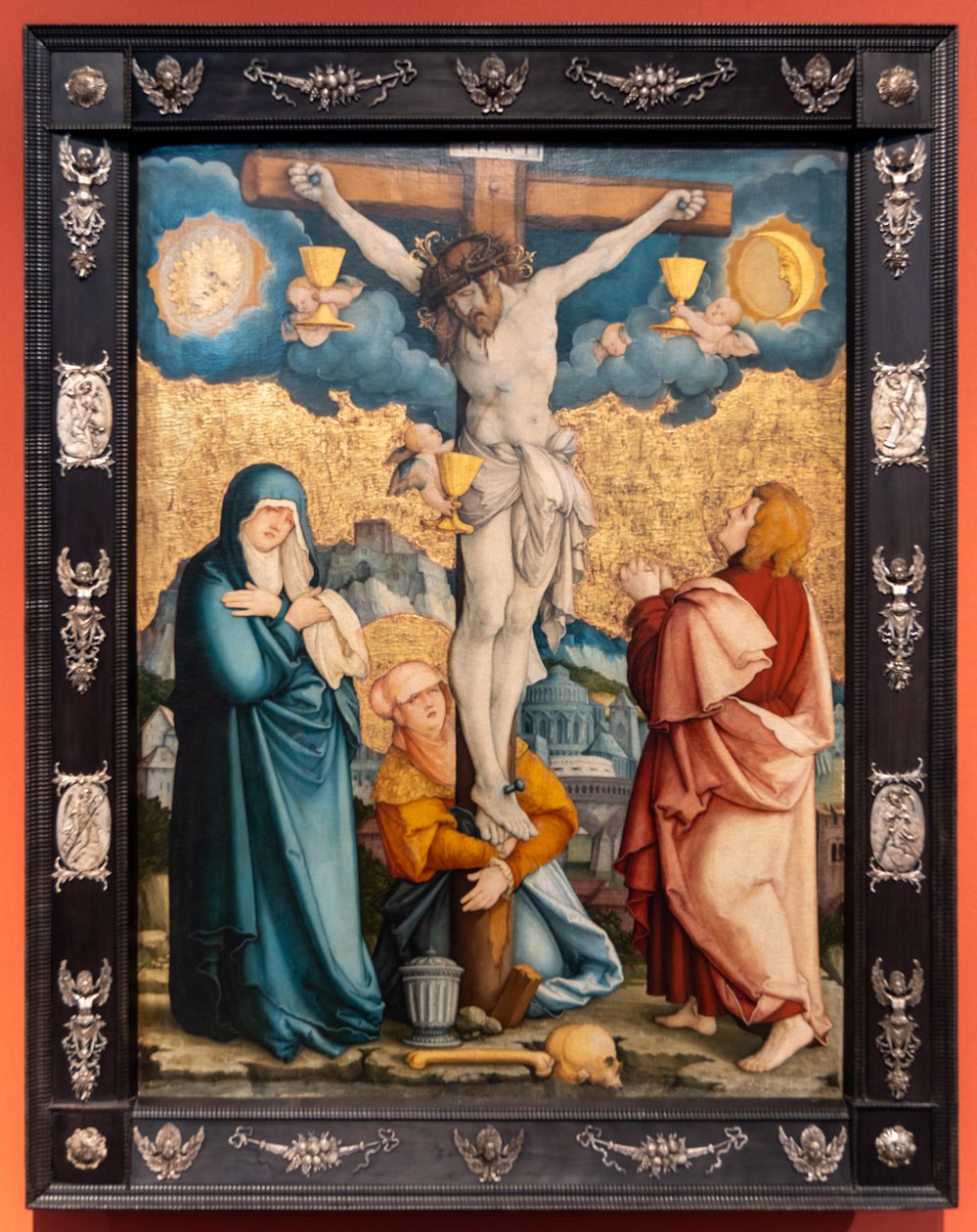 ドイツ語：Die Kreuzigung Christi キリストの磔刑 作： メスキルヒの巨匠