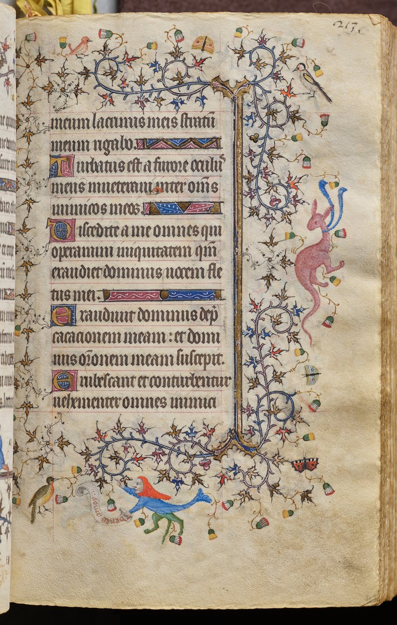 ナバラ王シャルル・ザ・ノーブル（1361-1425）の時：フォル107r、テキスト 作： ブリュッセルイニシャルおよびアソシエイツのマスター