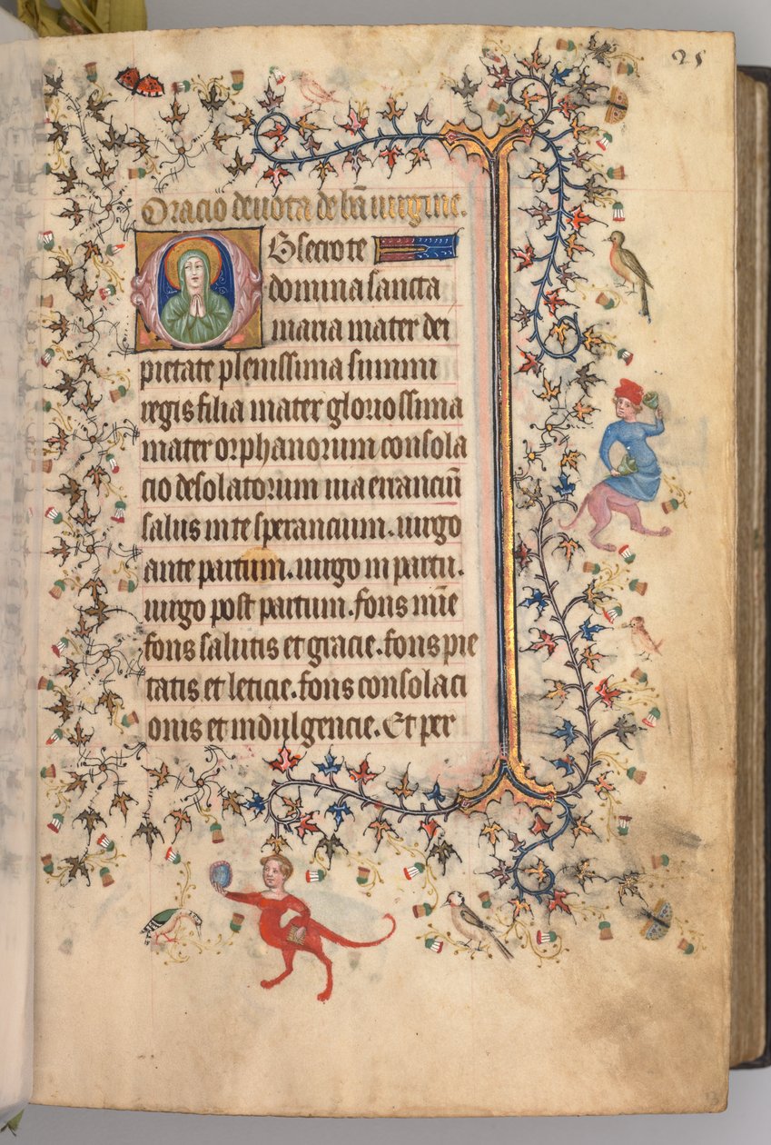 チャールズザノーブル、ナヴァール王1361-1425の時間：fol。 13r、テキスト、c。 1405年。 作： ブリュッセルイニシャルおよびアソシエイツのマスター