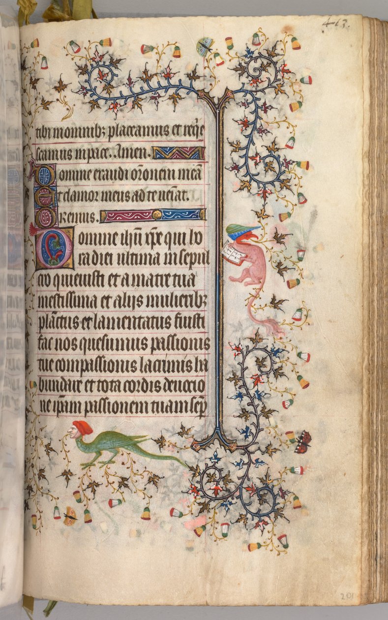 チャールズザノーブル、ナヴァール王1361-1425の時間：fol。 2041r、テキスト、c。 1405年。 作： ブリュッセルイニシャルおよびアソシエイツのマスター