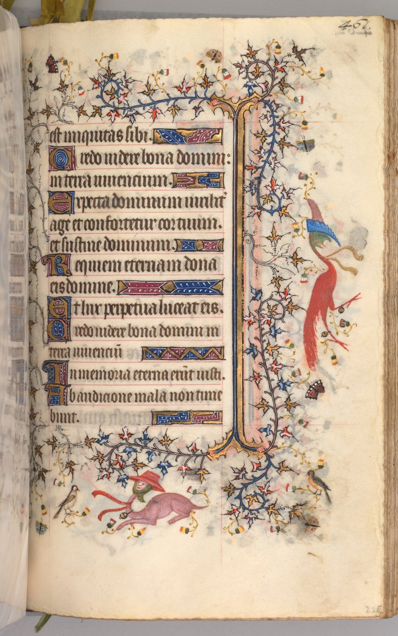 チャールズザノーブル、ナヴァール王1361-1425の時間：fol。 225r、テキスト、c。 1405年。 作： ブリュッセルイニシャルおよびアソシエイツのマスター