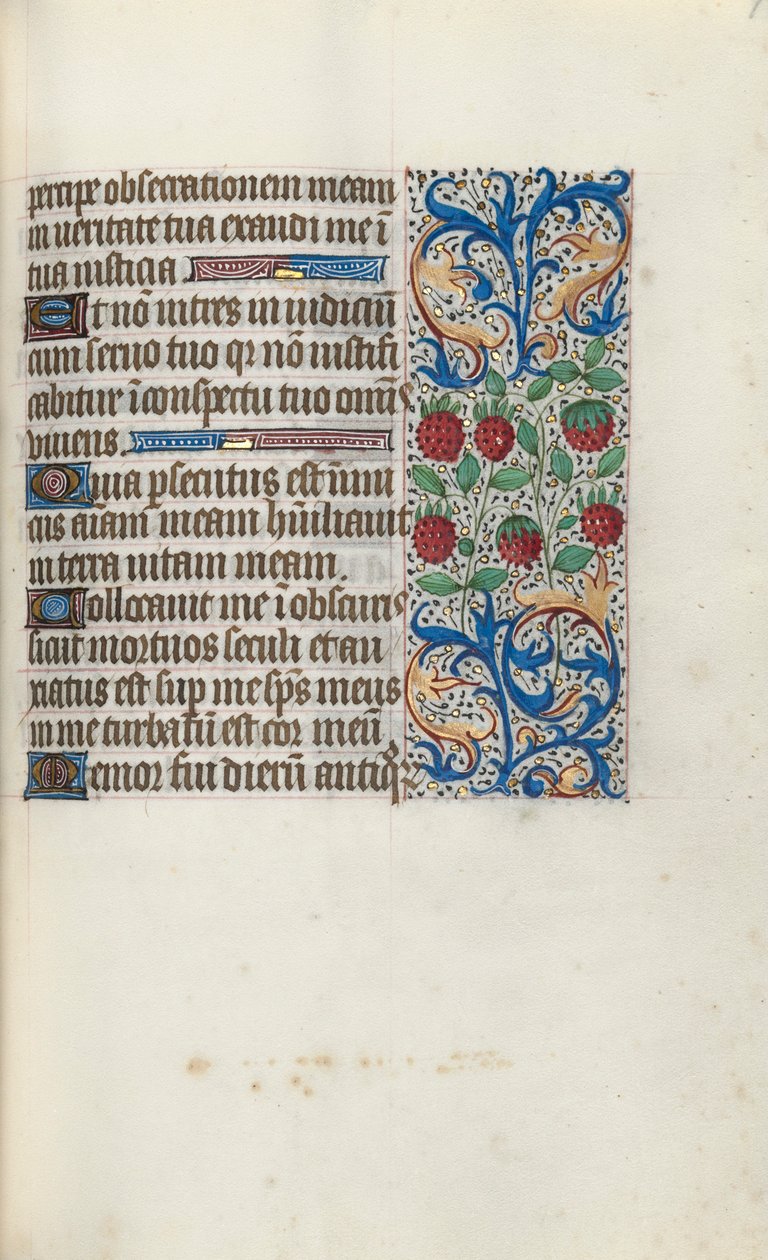 ルーアンの使用時間の本、c。 1470年。 作： ジュネーヴ・ラティーニのマスター