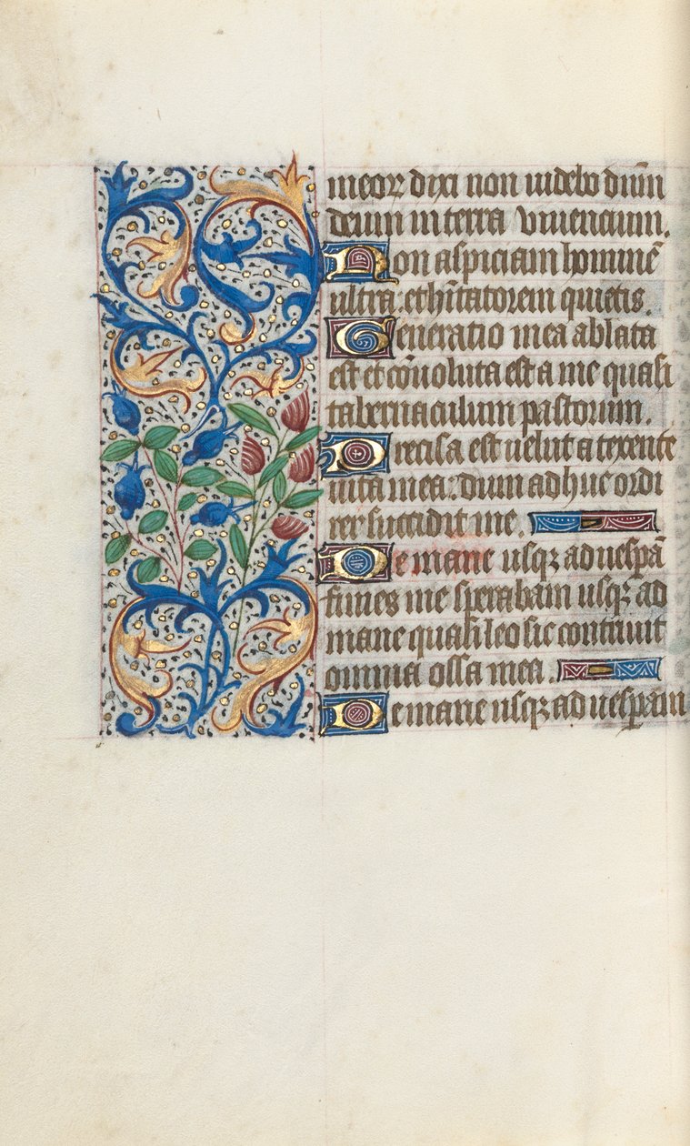 ルーアンの時間使用法：fol。 139v、c。 1470。 作： ジュネーヴ・ラティーニのマスター