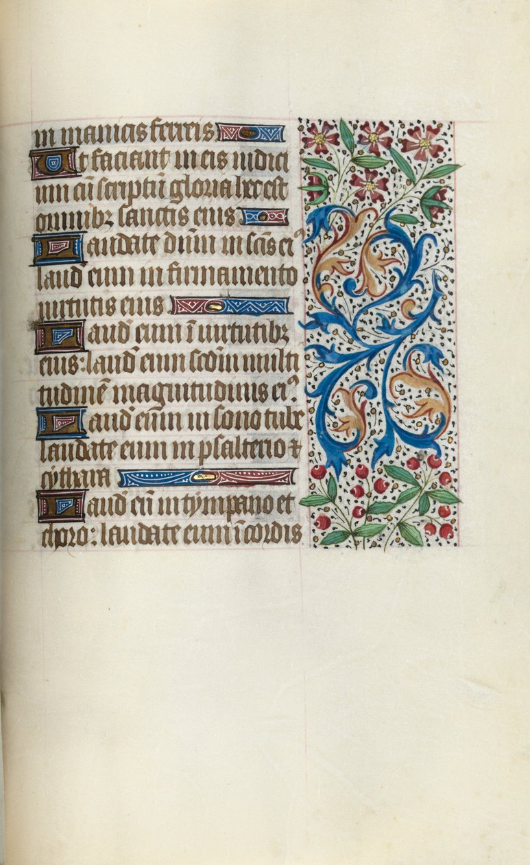 ルーアンの時間使用法：fol。 143r、c。 1470。 作： ジュネーヴ・ラティーニのマスター
