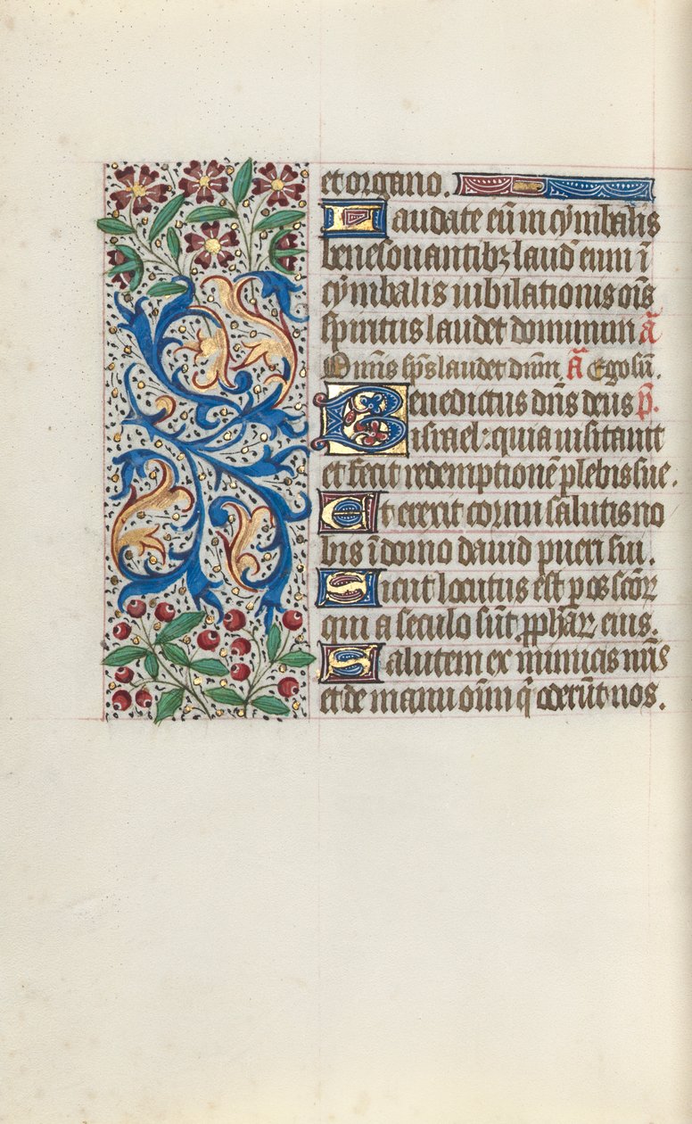 ルーアンの時間使用法：fol。 143v、c。 1470。 作： ジュネーヴ・ラティーニのマスター