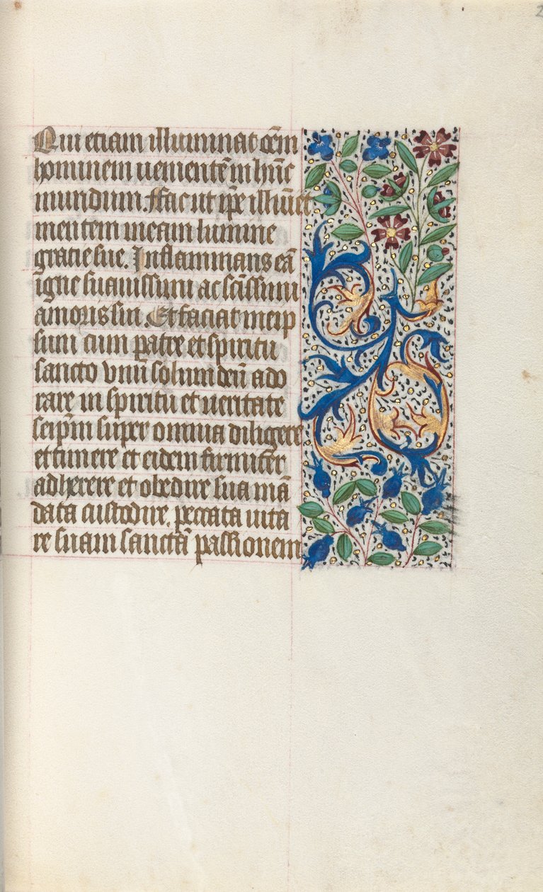 ルーアンの時間使用法：fol。 26r、c。 1470。 作： ジュネーヴ・ラティーニのマスター